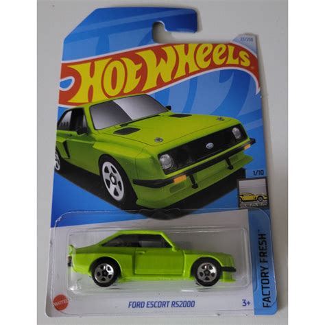 Hot Wheels Ford Escort RS2000 Shopee Malaysia