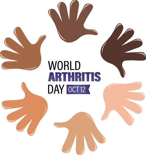 Poster Design For World Arthritis Day 6271525 Vector Art At Vecteezy