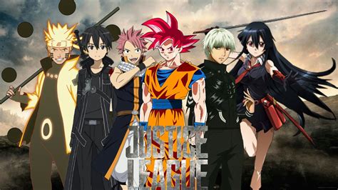 Justice League Anime Movie - Justice Anime League | Bohobewasulur Wallpaper