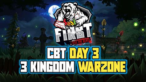 Live Cbt Day Seal First Kingdom Warzone Youtube