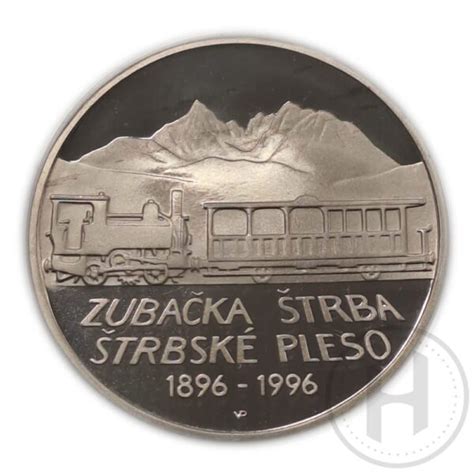 200 Sk 1996 Zubačka Štrba Štrbské Pleso proof Horinka numis