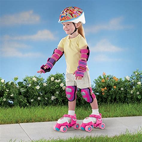 Fisher-Price Grow with Me 1,2,3 Roller Skates, Pink | Pricepulse