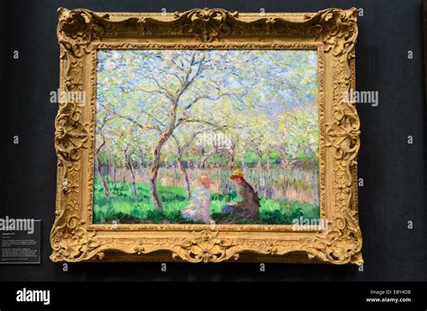 Claude Monet 1840 1926 Springtime 1886 Oil On Canvas Fitzwilliam