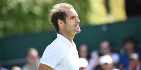 Insolite Wimbledon Gasquet à l entraineur de Moutet Petar tu