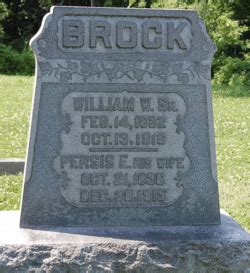 William Wallace Brock Sr M Morial Find A Grave