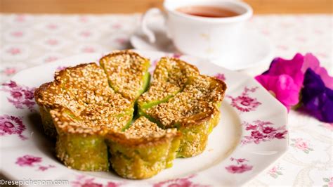 Resepi Kuih Bakar Pandan Lembut Dan Sedap