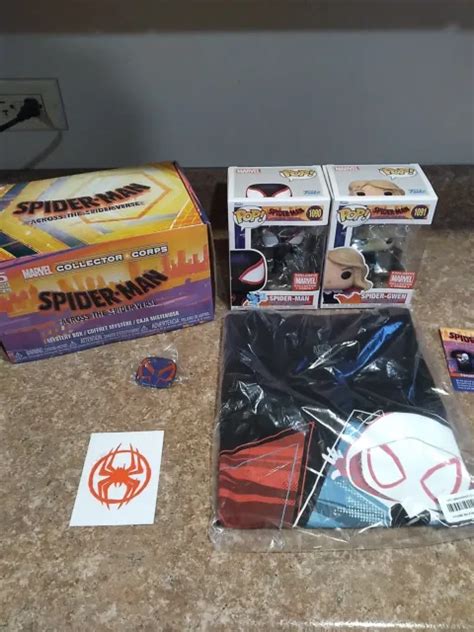 Funko Spider Man Across The Spider Verse Collector Corps Box Sealed