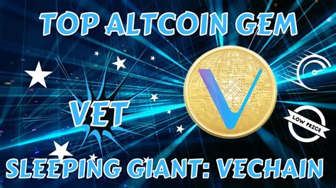 Top Altcoin Sleeping Giant Vechain Youtube