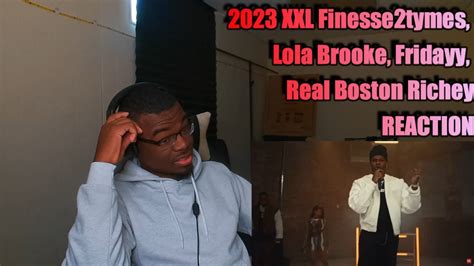 KOREY REACTS 2023 XXL Freshman Cypher With Finesse2tymes Lola Brooke