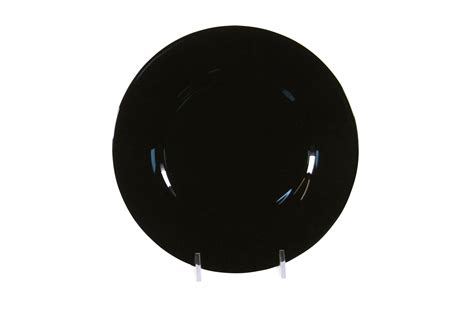 Black Glass Plate