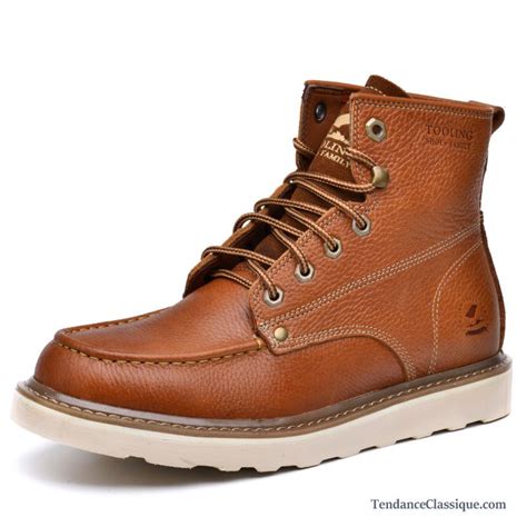 Buy Bottes Marron Homme In Stock