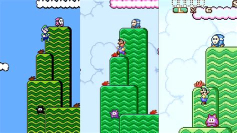 „super Mario Bros 2“ Vergleich Unterschiedlicher Versionen Des