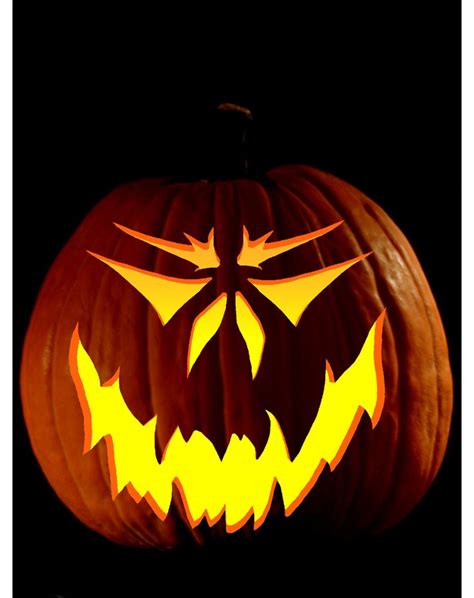 Fire Mouth Pumpkin Scary Halloween Pumpkins Scary Pumpkin Carving Patterns Scary Pumpkin Carving