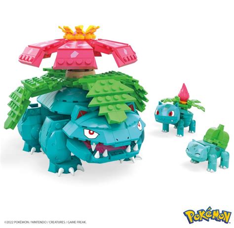 MEGA BLOKS POKÉMON COFFRET ÉVOLUTION BULBIZARRE CONSTRUCTION Mega