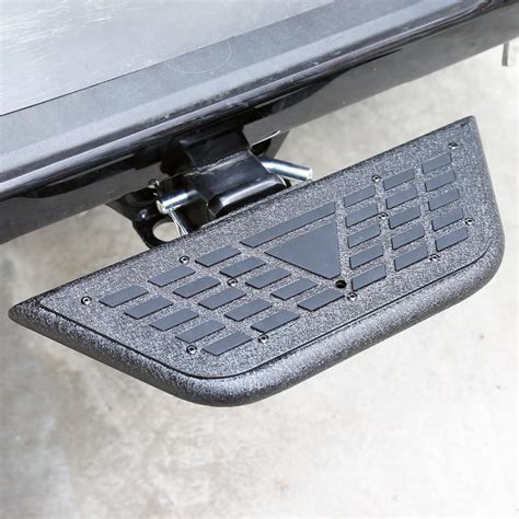 Universal Hitch Steps for Pickup Truck - Anti-Slip Solid Trailer Hitch
