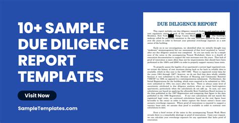 Free 10 Due Diligence Report Samples In Pdf