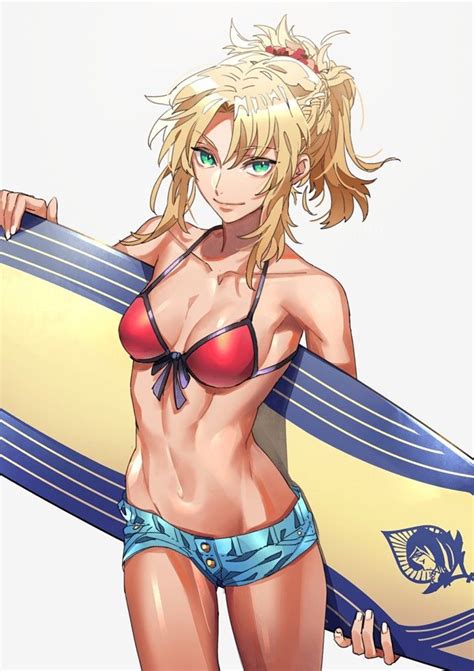 Red Bikini Bikini Tops Fate Apocrypha Mordred Fanfiction Red