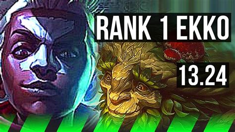 Ekko Vs Ivern Jng Rank Ekko Legendary Na Challenger