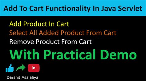 Add To Cart Functionality In Servlet Addselectremove Items From Cart