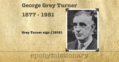 George Grey Turner • LITFL Medical Blog • Medical Eponym Library