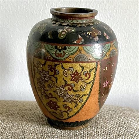 Vase Cloisonne Enamel Copper Japan Meiji Period Catawiki