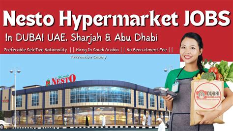 Nesto Hypermarket Careers In UAE 2024 Announced Vacancies Free