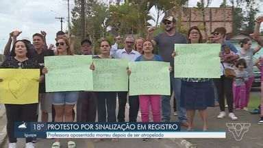 Jornal Tribuna 2ª Edição Moradores protestam por falta de sinalização