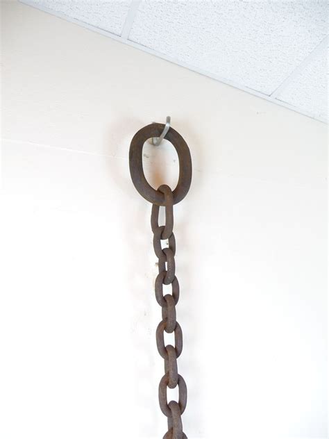 Industrial Wrought Iron Chain Very Large Sold On Ruby Lane