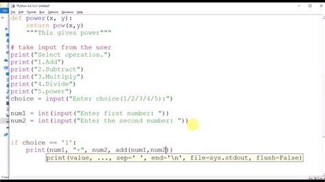 How To Create A Simple Calculator Using Python Programming Language In