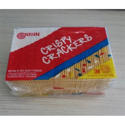 Jual Nissin Crispy Crackers Gr Shopee Indonesia