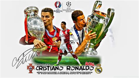 Cristiano Ronaldo Euro 2016 Champion France Uefa Player Hd