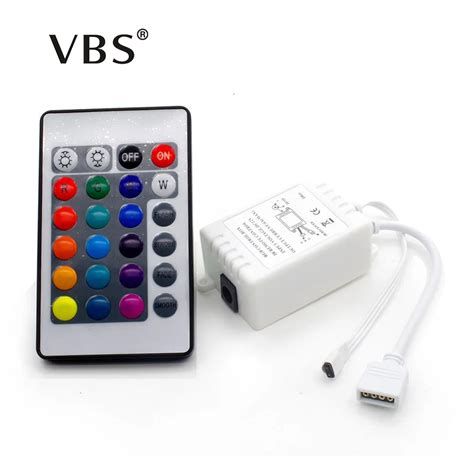 Rgb Controller Keys Ir Remote Control Controller Applicable To