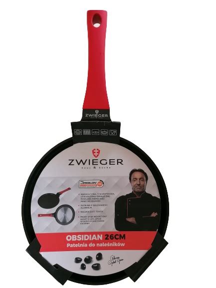 Patelnia do naleśników Zwieger Obsidian 26 cm 5903357372149 Cena