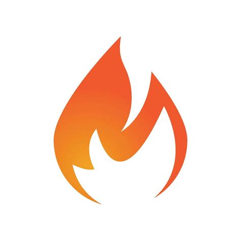 Fire Flame Logo Vector Oil Gas And Energy Logo Concept 11905922 Vector Art At Vecteezy