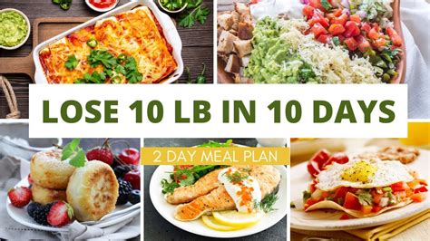 How To Lose Weight Fast 10 Pounds In 10 Days 2 Day Diet Meal Plan Revolutionfitlv