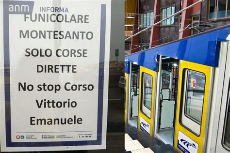 Funicolare Di Montesanto Chiude La Fermata Corso Vittorio Emanuele