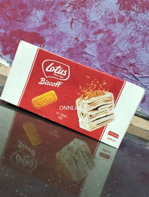 Lotus Biscoff Ice Cream Cake Way Cheaper Than Shopee Food Drinks