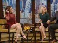 Naked Lucy Hale In Live With Kelly And Michael
