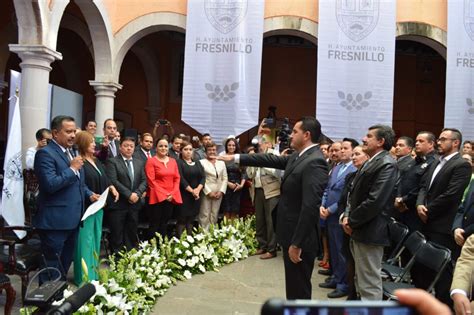 Rinde Protesta Nuevo Presidente Municipal Interino De Fresnillo La