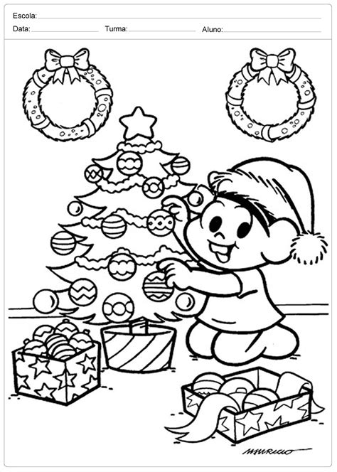 Desenhos Para Imprimir E Colorir Sobre O Natal S Escola