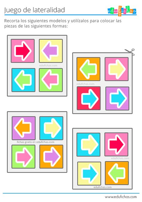 Lateralidad Juego De Derecha E Izquierda 1o De Primaria NBKomputer