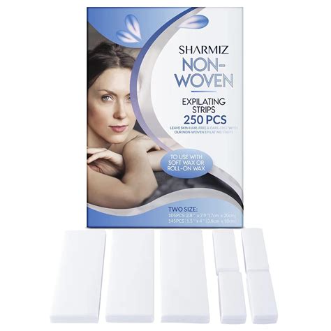 Amazon Non Woven Wax Strips Body And Facial Wax Strips For Hair