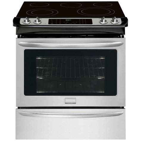 Frigidaire Gallery In Cu Ft Slide In Electric Range With Self