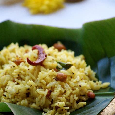 Aava Pettina Pulihora Recipe Andhra Mustard Flavored Tamarind Rice