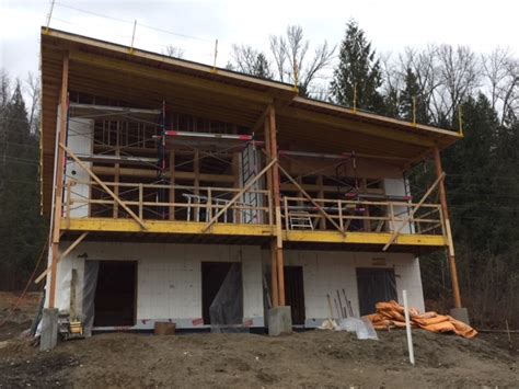 Icf R Duplex Revelstoke In Bc Amvic Systems