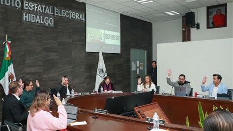 Tarde Y Con Reservas Aprueba IEEH Candidaturas Para Diputaciones