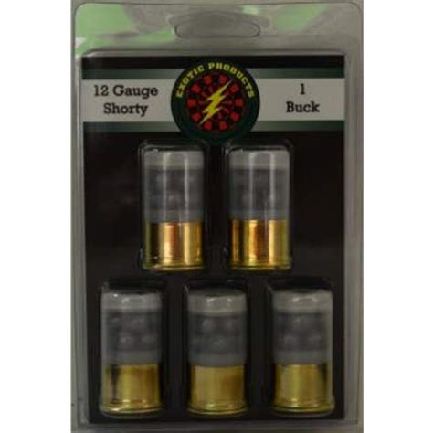 Exotic 12 Gauge Ammunition Shorty 00508 1-3/4" 1 Buckshot 5 rounds