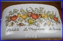 Vintage Corning Ware Spice Of Life Casserole Liter Qt Lecholote La