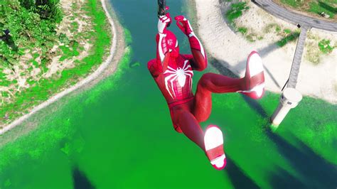 Gta Water Ragdolls Ep Spiderman Jumper Falls Compilation