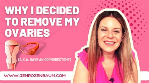 Why I Decided To Remove My Ovaries (AKA Have An Oophorectomy) - YouTube